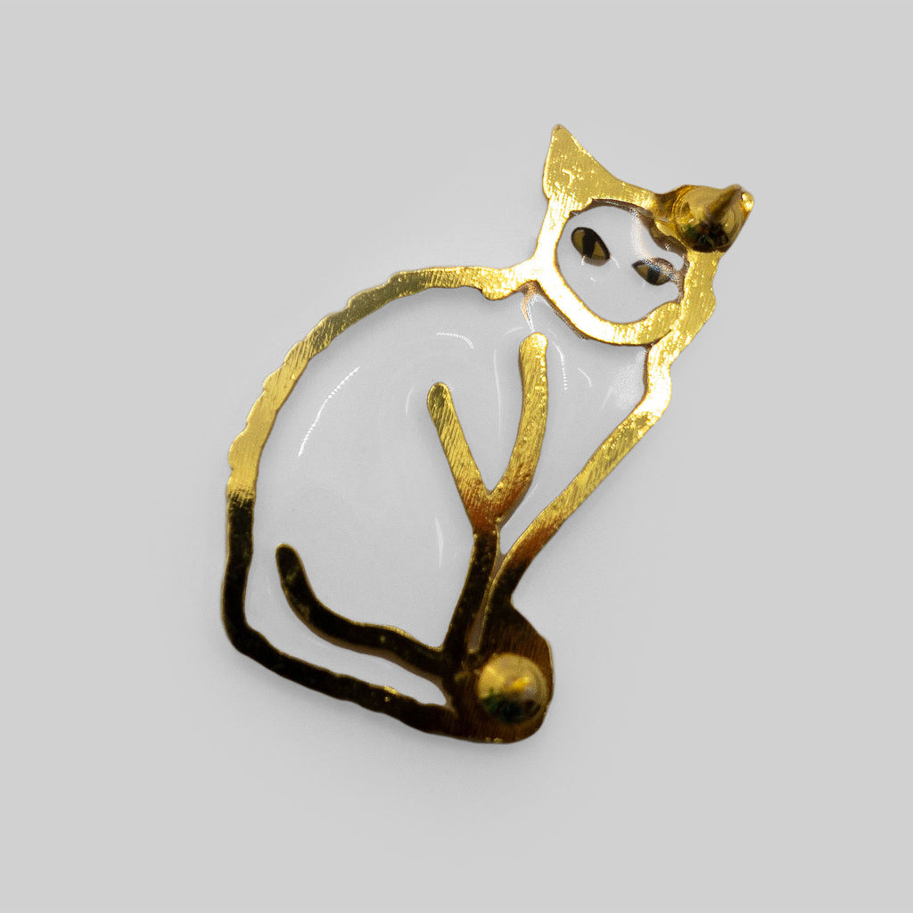 Wells Invisible Cat - Pin Badge