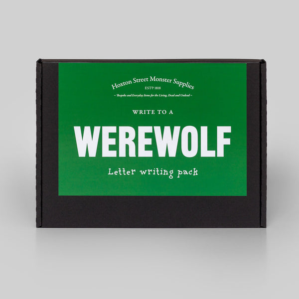 Werewolf Letter Writing Pack β Hoxton Street Monster Supplies