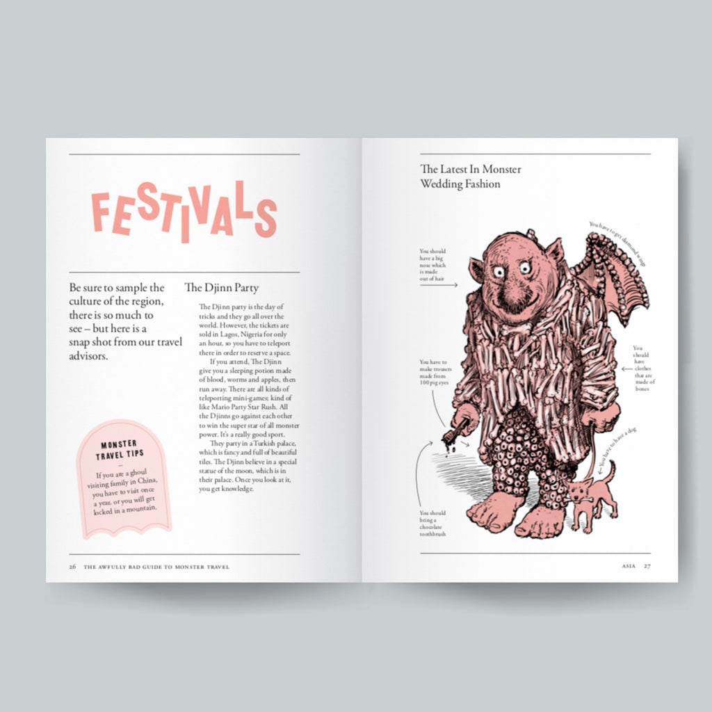The Awfully Bad Guide to Monster Travel - Asia